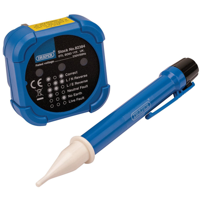 Draper 600V Socket and Voltage Testers 82384 Draper - Dynamic Drive