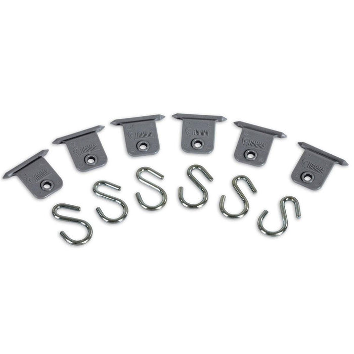 6X Fiamma Kit Hanger Awning Hangers To Insert In Front Lead Bar Motorama Hull Fiamma - Dynamic Drive