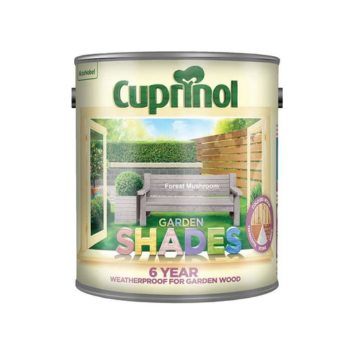 Cuprinol Garden Shades Forest Mushroom 2.5 litre Cuprinol - Dynamic Drive