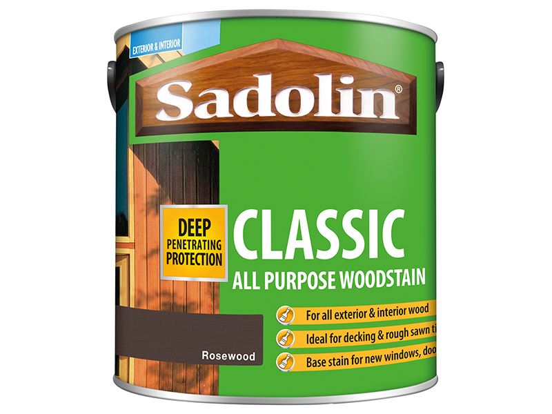 Sadolin Classic Wood Protection Rosewood 2.5 litre Sadolin - Dynamic Drive