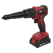 Sealey Cordless Riveter 20V 2Ah Lithium-ion CP314 Sealey - Dynamic Drive