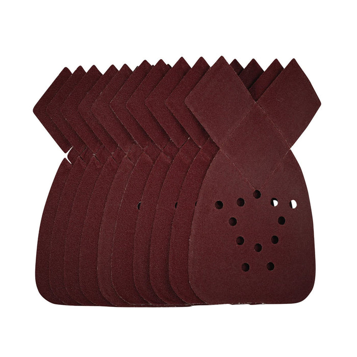 Draper Detail Sanding Sheets with Hook and Loop, 140mm, 120 Grit, SSD4 (Pack of Draper - Dynamic Drive