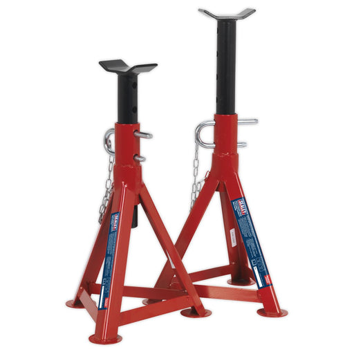 Sealey AXLe Stands (Pair) 2.5 Tonne Capacity per Stand AS2500 Sealey - Dynamic Drive