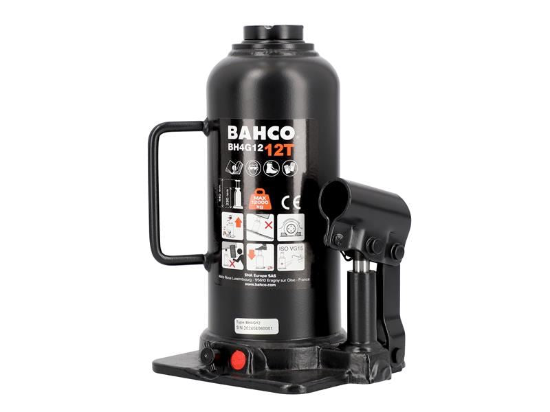 Bahco BH4G12 Hydraulic Bottle Jack 12T Bahco - Dynamic Drive