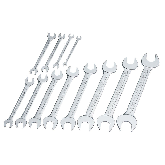 Draper Long Metric Open End Spanner Set (12 Piece) 01276 Draper - Dynamic Drive
