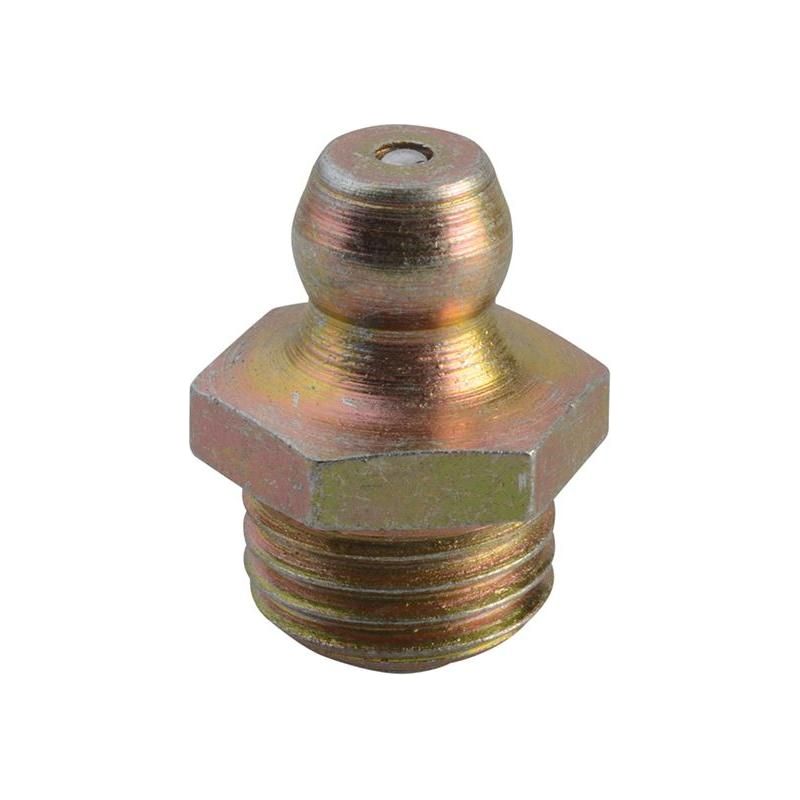 Lumatic HUF6 Hydraulic Nipple Straight 3/8 UNF Lumatic - Dynamic Drive