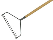 Kent & Stowe Carbon Steel Long Handled Soil Rake, FSC® Kent & Stowe - Dynamic Drive