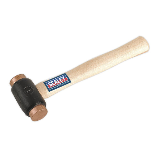 Sealey Copper Faced Hammer 1.75lb Hickory Shaft CFH02 Sealey - Dynamic Drive