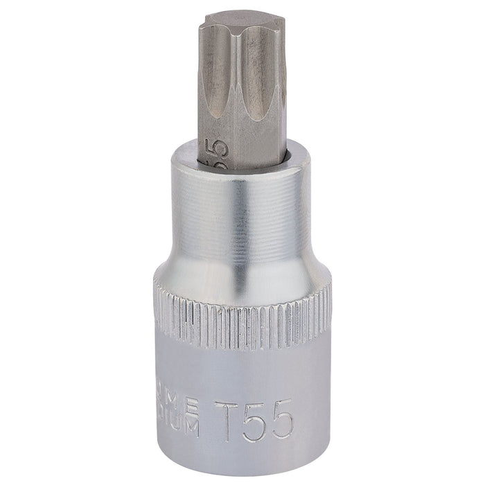 Draper TX-STAR Socket Bit, 1/2" Sq. Dr., T55 x 55mm 16319 Draper - Dynamic Drive