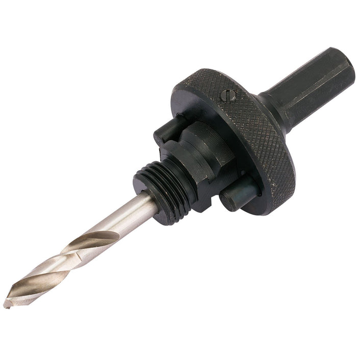 Draper Quick Release Hex. Shank Holesaw Arbor with HSS Pilot Drill for Holesaws Draper - Dynamic Drive