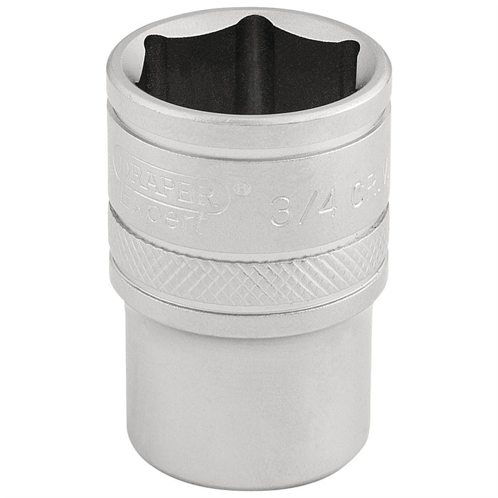 Draper 6 Point Imperial Socket, 1/2" Sq. Dr., 3/4" 16631 Draper - Dynamic Drive