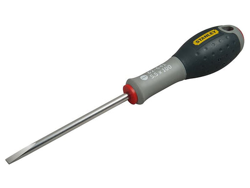 Stanley® Hand Tools FatMax® Stainless Steel Screwdriver Parallel Tip 5.5 x 100mm STANLEY® Hand Tools - Dynamic Drive