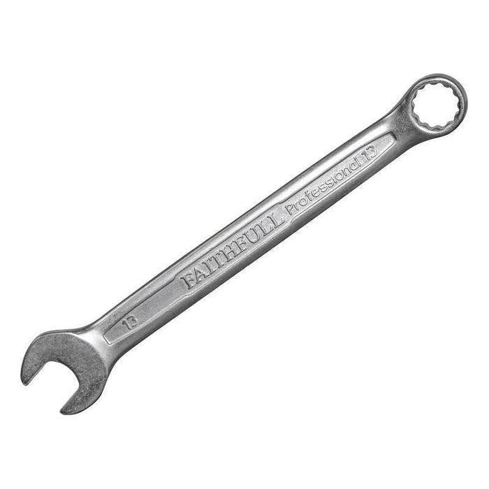 Faithfull Combination Spanner CV Satin Finish 13mm Faithfull - Dynamic Drive