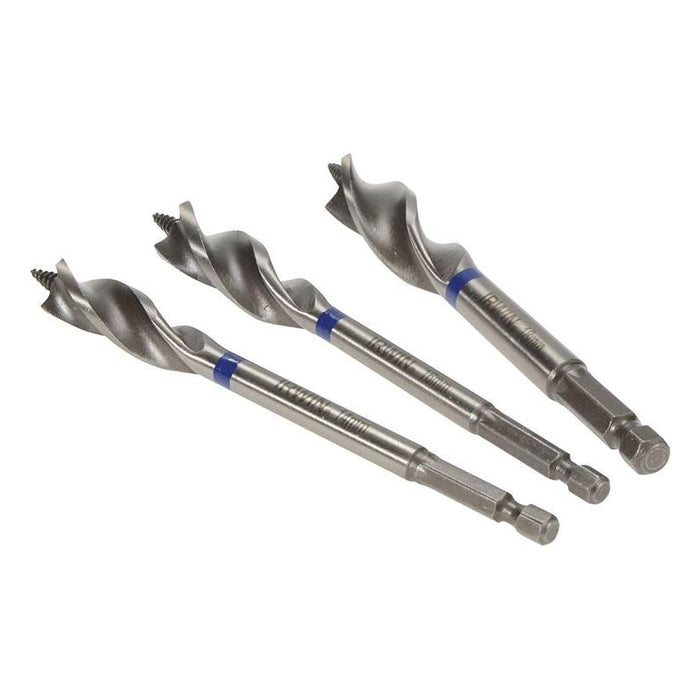 Irwin® Blue Groove Wood Power Bit Set, 3 Piece IRWIN® - Dynamic Drive