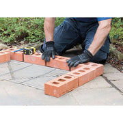 Silverline Black Palm Gloves M 8 Silverline - Dynamic Drive