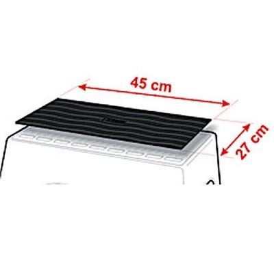 Fiamma Black 27 X 45 Cm Step Mat For Magnum Fiamma Single Step Anti Skid Rubber 06374-01- Fiamma - Dynamic Drive