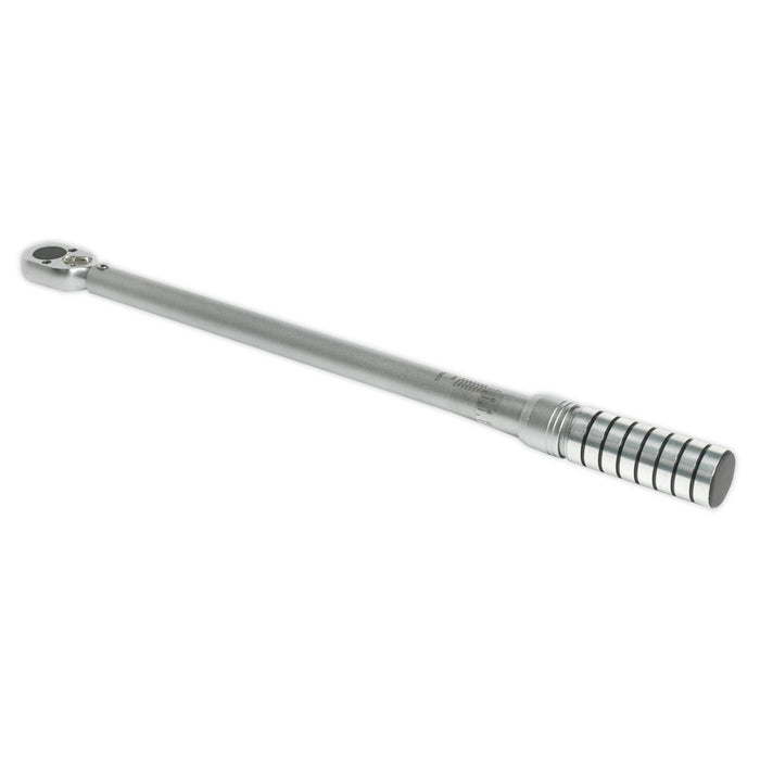 Sealey Torque Wrench Micrometer Style 1/2"Sq Drive 40-200Nm(29.5-148lb.ft) Calib Sealey - Dynamic Drive