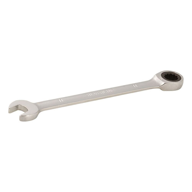 Silverline Fixed Head Ratchet Spanner 11mm Silverline - Dynamic Drive