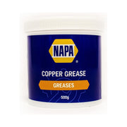 2x NAPA Car Brake Calipers Pads Discs Squeal Anti Seize Copper Grease 500g Tub NAPA - Dynamic Drive