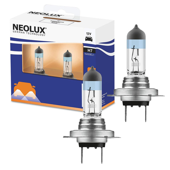 Neolux (Ring) +150% H7 12v halogen headlight 6000K COOL WHITE Upgrade bulbs Neolux - Dynamic Drive