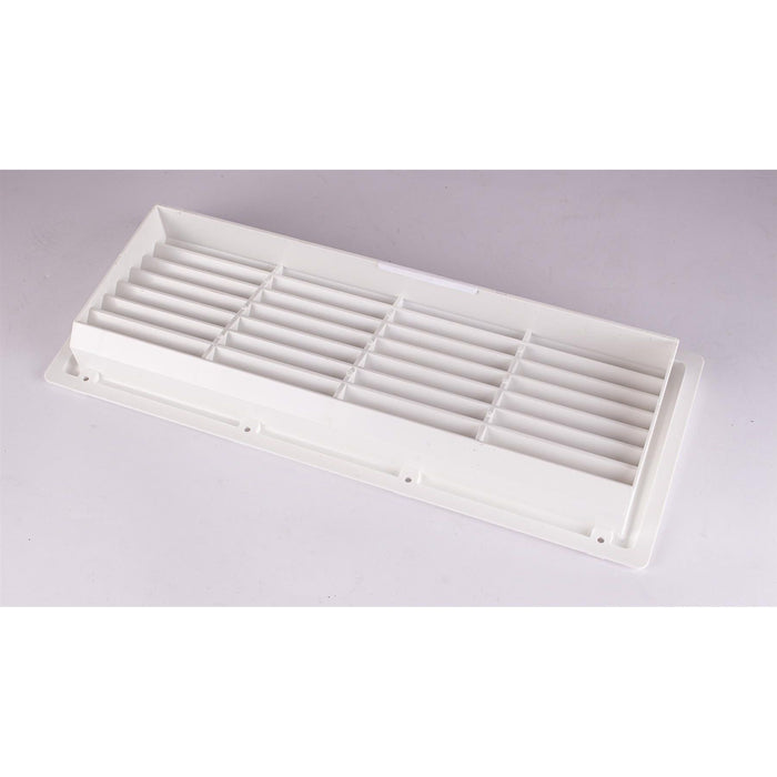2x MPK Recessed Caravan Motorhome White Fridge Air Vent L375 X W150 5039.2W MPK - Dynamic Drive