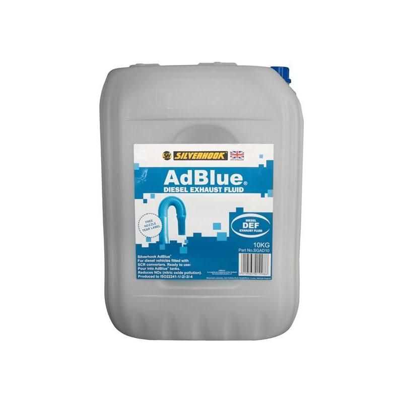 Silverhook AdBlue® Diesel Exhaust Treatment Additive 10Kg Silverhook - Dynamic Drive
