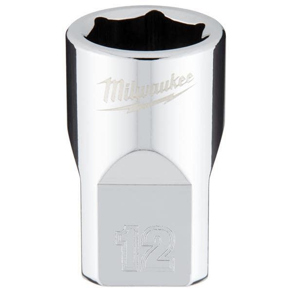 Milwaukee 3/8 Drive Socket Metric Standard 12mm 4932478342 Milwaukee - Dynamic Drive