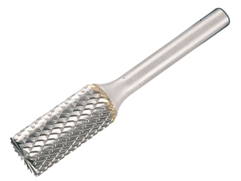 Dormer Solid Carbide Bright Rotary Burr - Cylinder with Endcut 16 x 6mm Dormer - Dynamic Drive