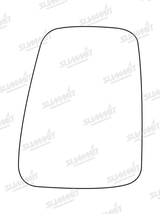 Summit Stick-On Commercial Mirror Glass fits Renault Extra 92 to 00 RHS Summit - Dynamic Drive