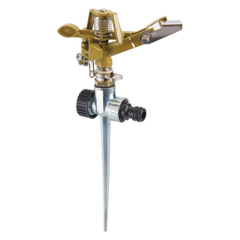 Silverline Spiked Impulse Sprinkler 1/2" Male - 300mm Silverline - Dynamic Drive