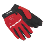 Sealey Mechanic's Gloves Padded Palm Large Pair MG796L Sealey - Dynamic Drive