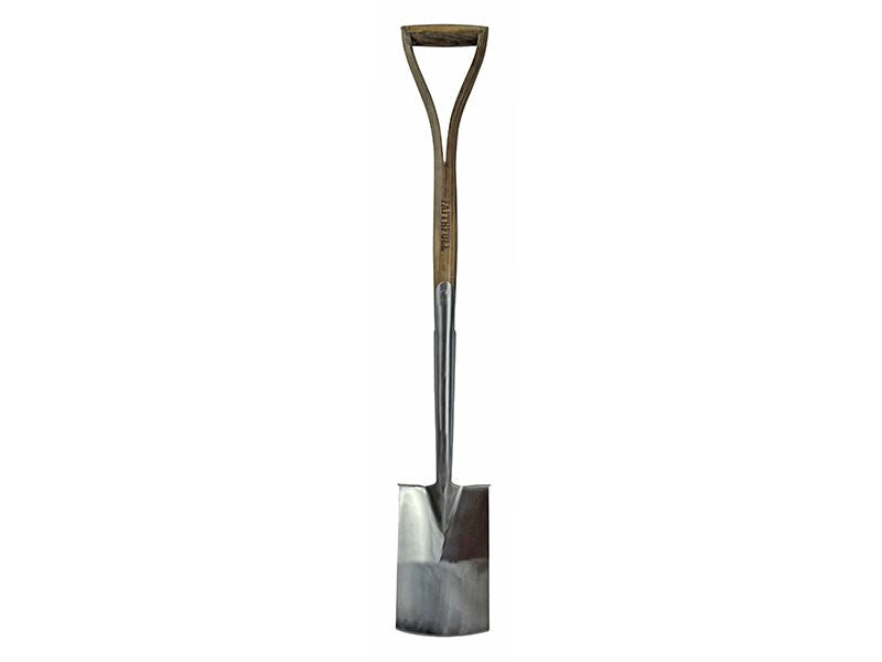 Faithfull Prestige Stainless Steel Border Spade Ash Handle Faithfull - Dynamic Drive