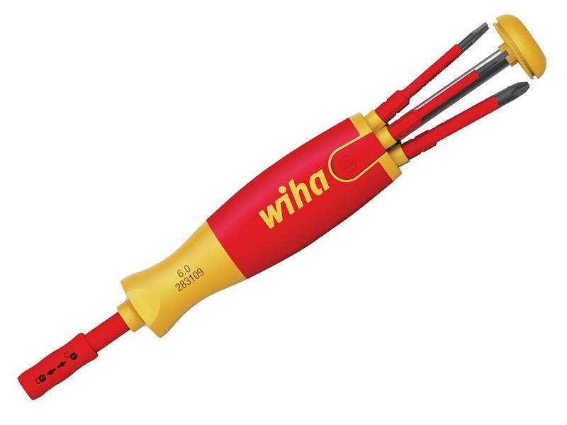 Wiha LiftUp electric Bit Magazine SL/PZ/PZS Screwdriver Set, 6 Piece Wiha - Dynamic Drive