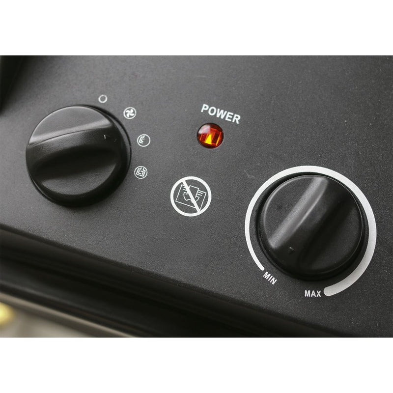 Sealey Industrial PTC Fan Heater 5000W 415V 3ph PEH5001 Sealey - Dynamic Drive