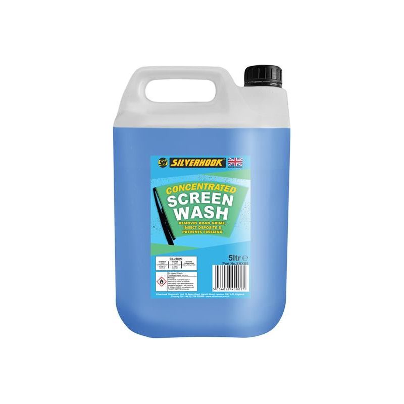 Silverhook Concentrated All Seasons Screen Wash 5 litre Silverhook - Dynamic Drive