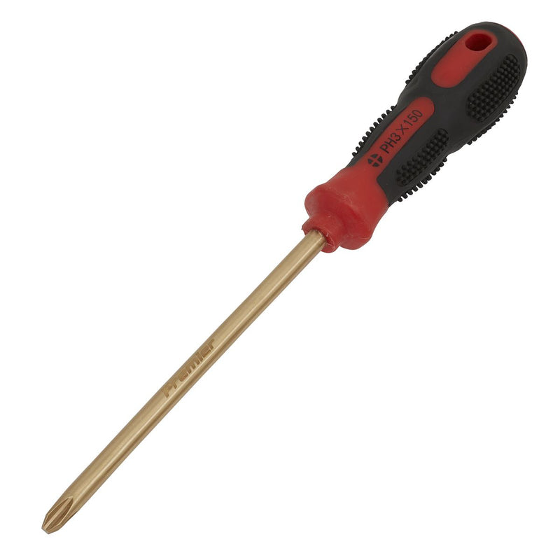 Sealey Screwdriver Phillips #3 x 150mm Non-Sparking NS098 Sealey - Dynamic Drive