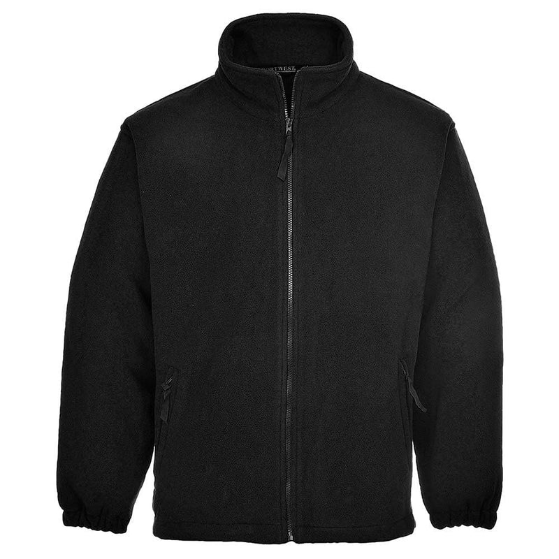 Portwest Aran Fleece - Black - Large Portwest - Dynamic Drive