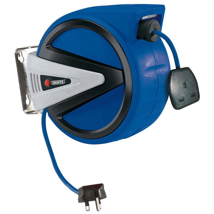 Draper 230V Retractable Electric Cable Reel, 20m 15052 Draper - Dynamic Drive