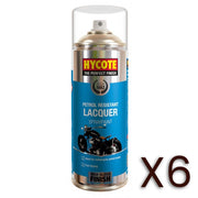 6x Hycote XUK435 Petrol Resistant Lacquer 400ml Hycote - Dynamic Drive