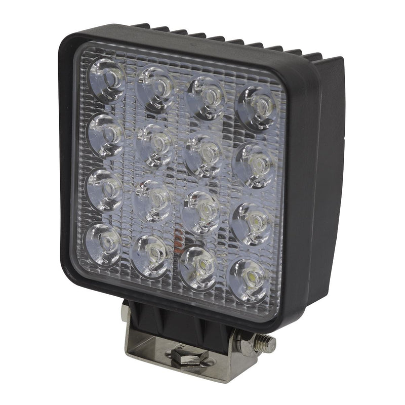 Sealey Square Worklight with Mounting Bracket 48W SMD LED LED5S Sealey - Dynamic Drive