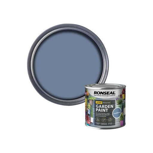 Ronseal Garden Paint Cornflower 250ml Ronseal - Dynamic Drive