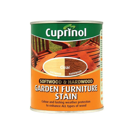 Cuprinol Softwood & Hardwood Garden Furniture Stain Clear 750ml Cuprinol - Dynamic Drive