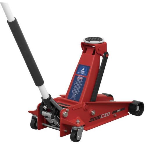 Sealey Trolley Jack 3tonne Super Rocket Lift 3015CXD Sealey  - Dynamic Drive