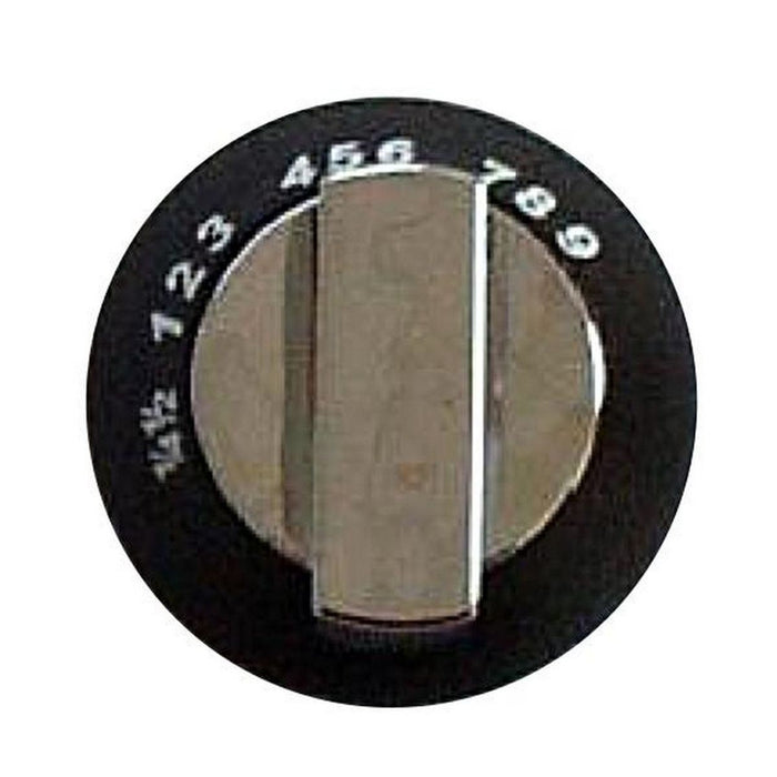 Thetford SPCC0595.SA oven control knob with Black and Satin finish, suitable for Thetford - Dynamic Drive