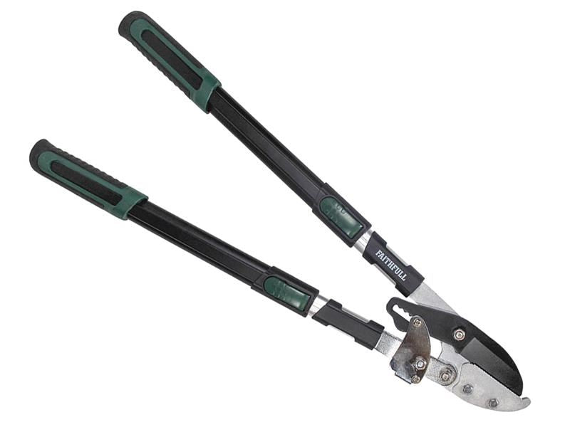 Faithfull Countryman Ratchet Anvil Telescopic Lopper Faithfull - Dynamic Drive