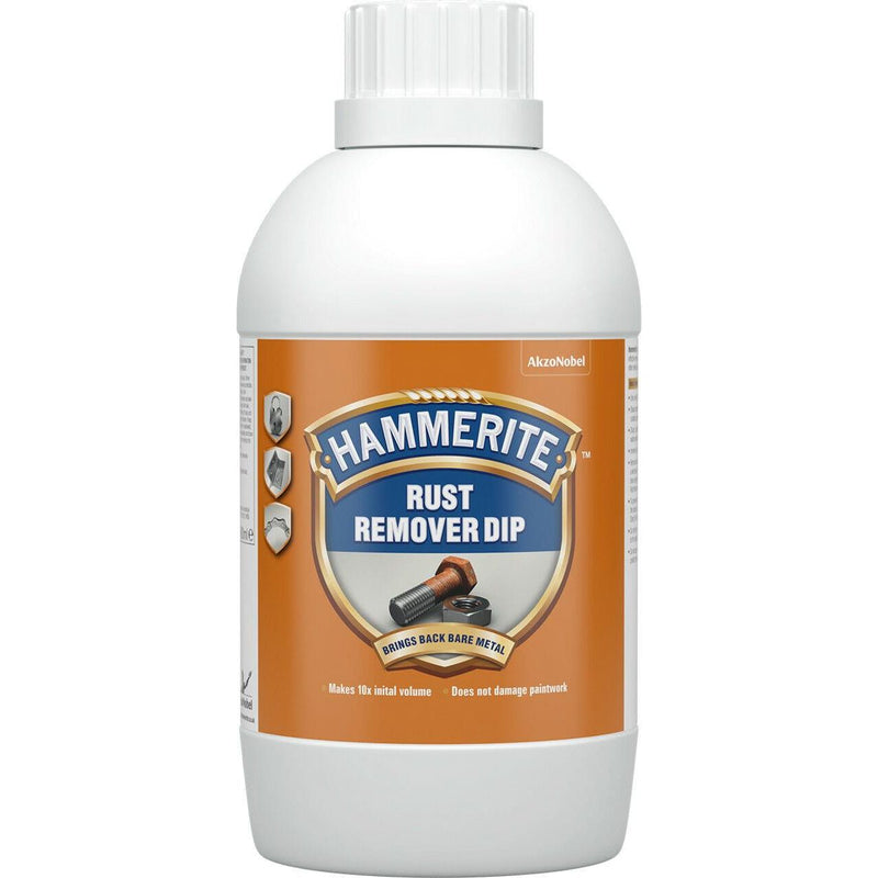 Hammerite Rust Remover Remedy Dip 500ml 0.5L Anti Corrosion Treatment Hammerite - Dynamic Drive