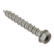 Forgefix TechFast Masonry Screw TORX® Compatible Hex 6.3 x 45mm (Box 100) ForgeFix - Dynamic Drive