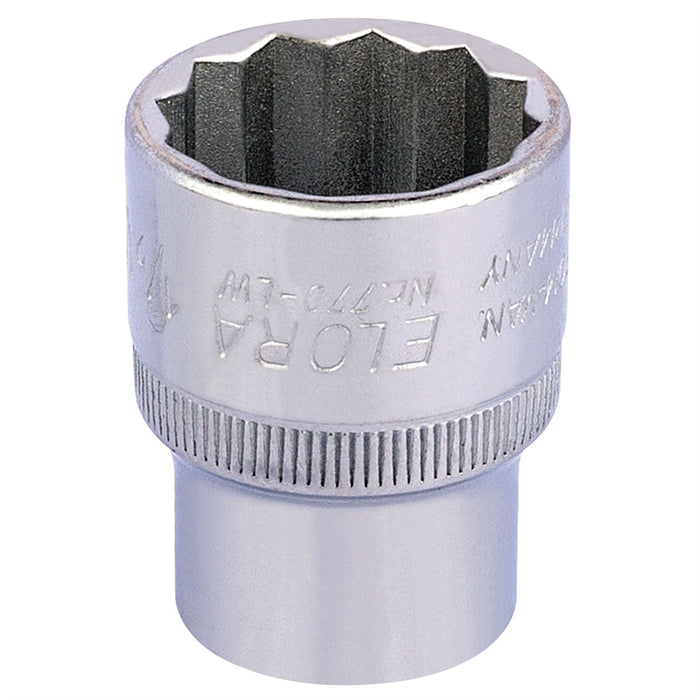 Draper Elora Whitworth Bi-Hexagon Socket, 1/2" Sq. Dr., 1/2" 24856 Draper - Dynamic Drive