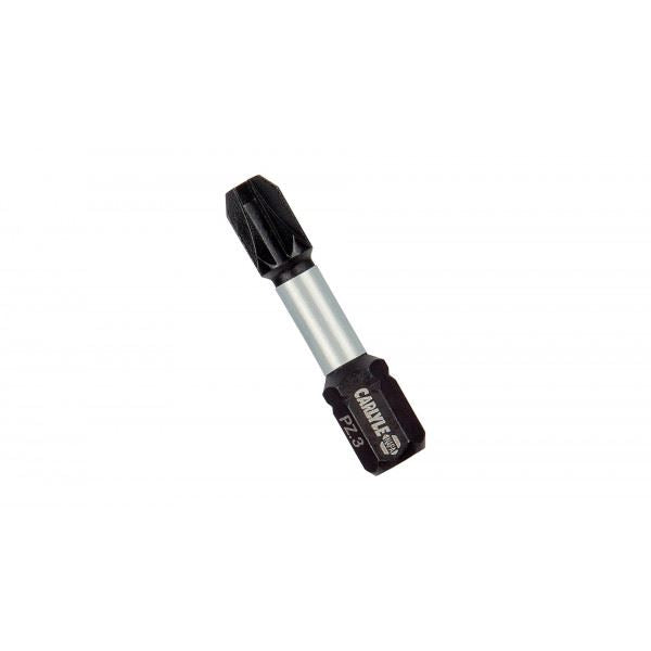 Carlyle Hand Tools 1.25In Impact Bit Pozidriv #3 IBPOZ3125 Caryle Tools - Dynamic Drive