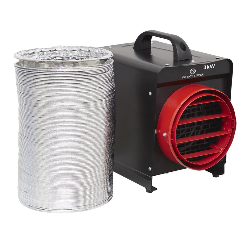 Sealey Industrial Fan Heater 3kW DEH3001 Sealey - Dynamic Drive